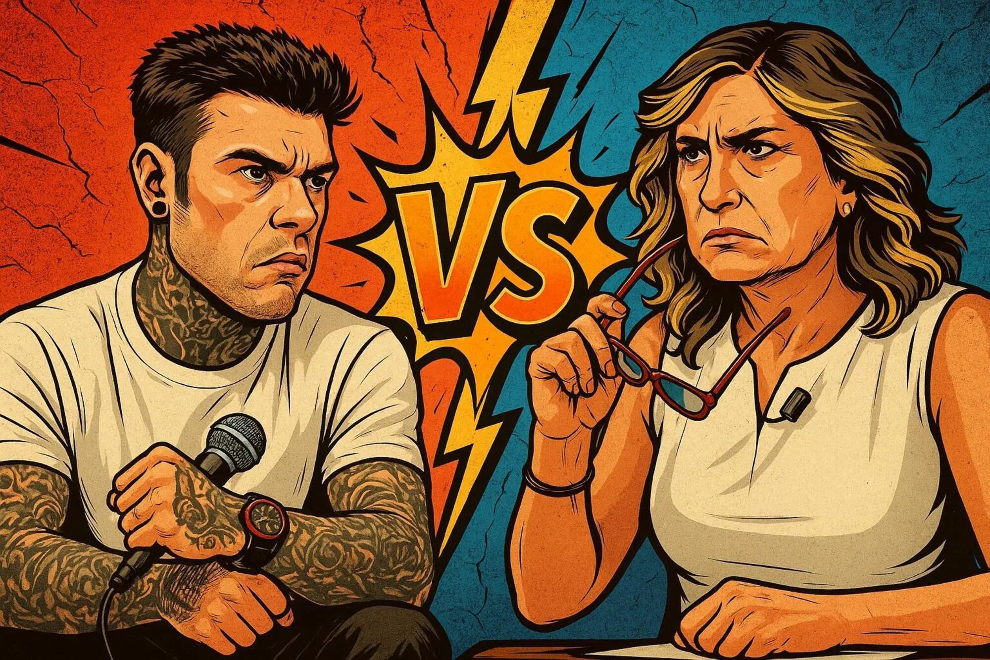 Fedez contro Myrta Merlino