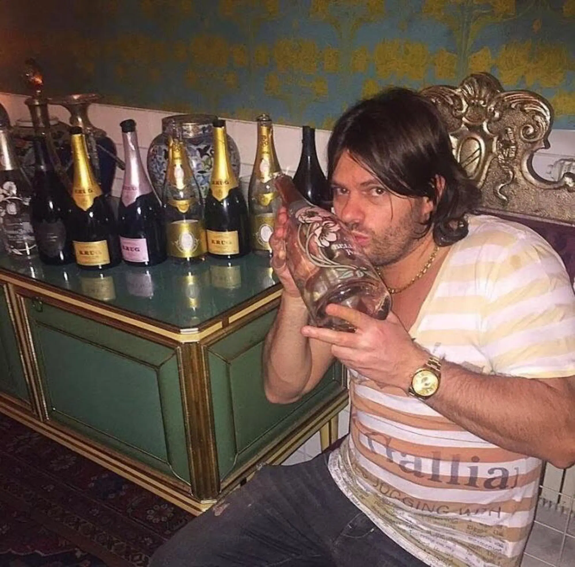 L'infleuncer Filippo Champagne