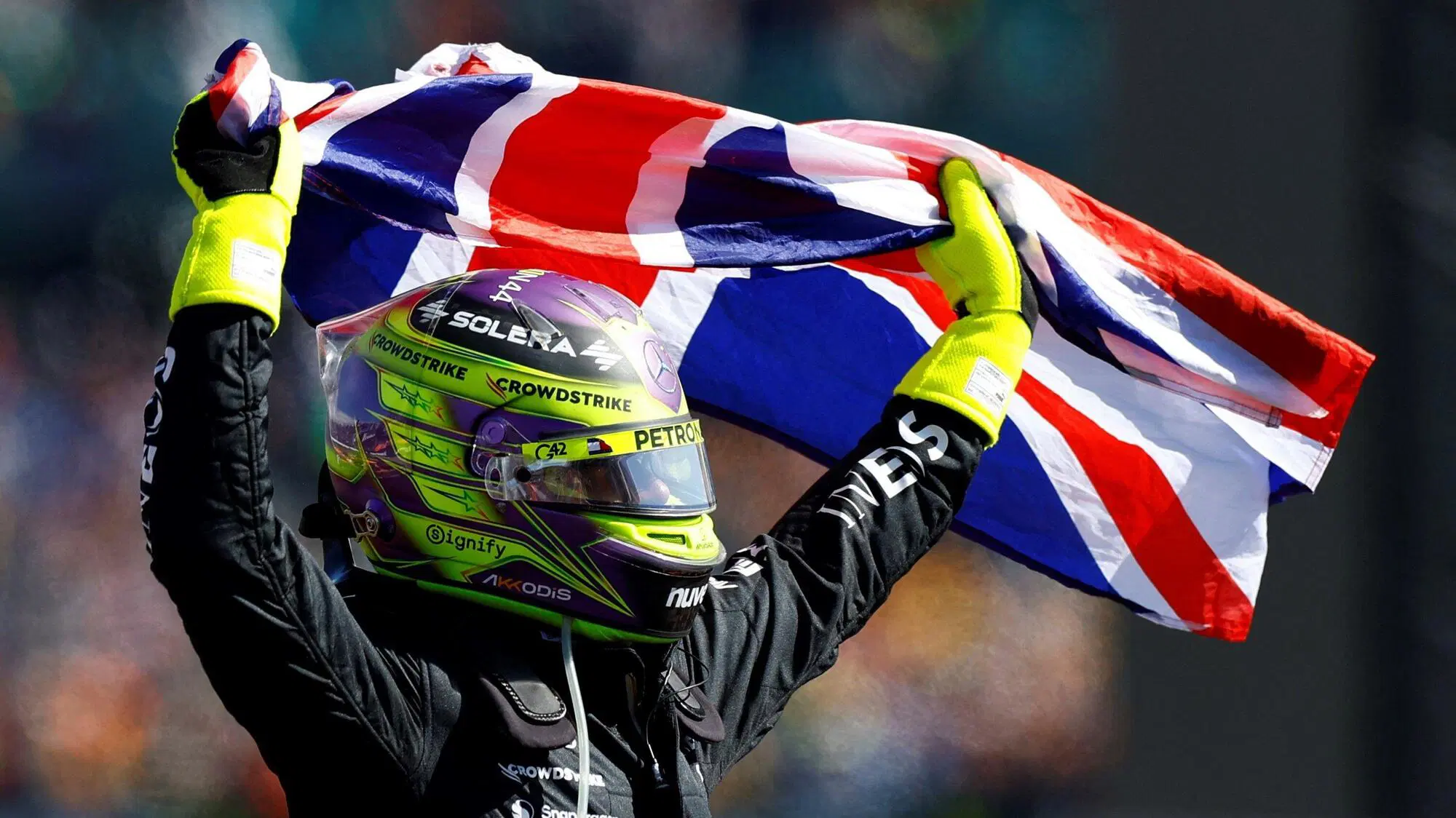 Lewis Hamilton Silverstone 2024