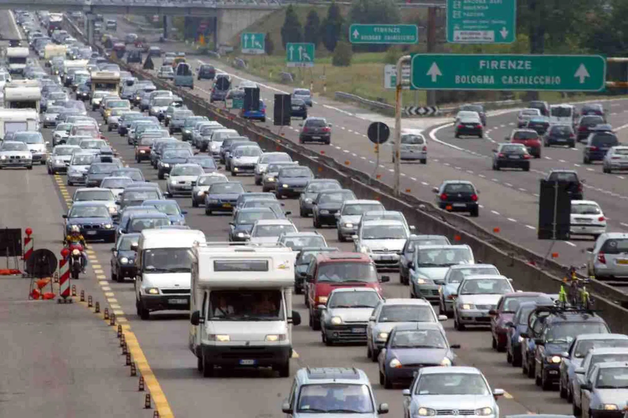 Si tratta di 220 giorni persi l'anno sull'autostrada