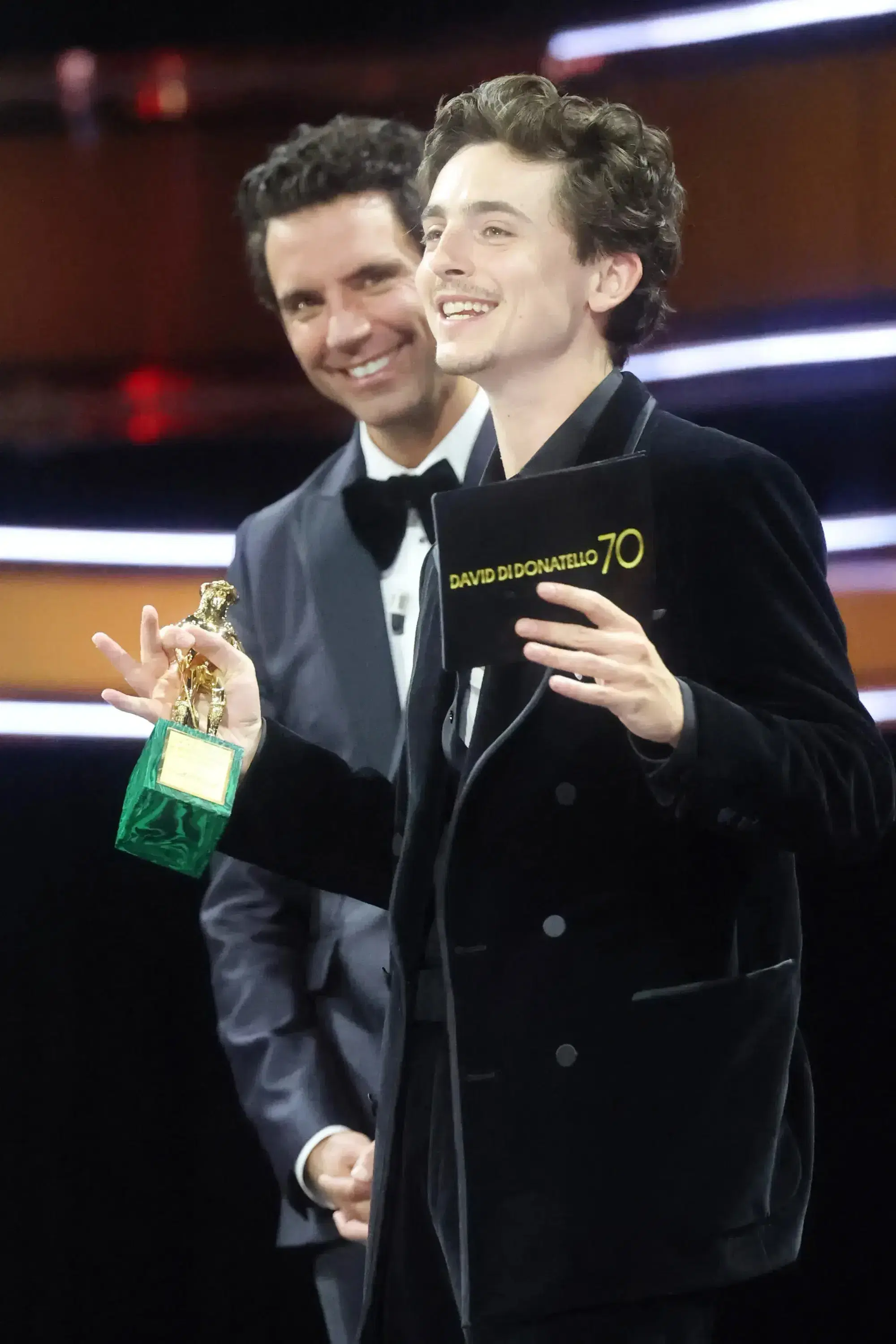 Timoth&eacute;e Chalamet e Mika