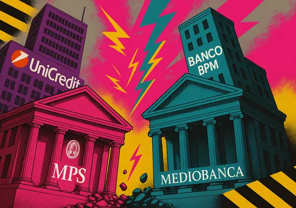 Per UniCredit si complica la scalata a Bpm, mentre Mediobanca respinge l&rsquo;ops di Monte dei Paschi. Orcel tenta la strada Caltagirone sul Golden Power del Governo Meloni? Intanto i numeri premiano Nagel
