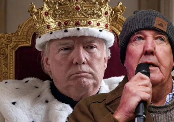 Jeremy Clarkson distrugge la politica americana: &ldquo;Trump? Un pazzo con i capelli di nylon. Kamala Harris? Una donna che scriveva discorsi usando lettere scelte a caso. Sarebbe andata anche peggio&rdquo;. La soluzione? &ldquo;Un re come in Uk, perch&eacute;&hellip;&rdquo;