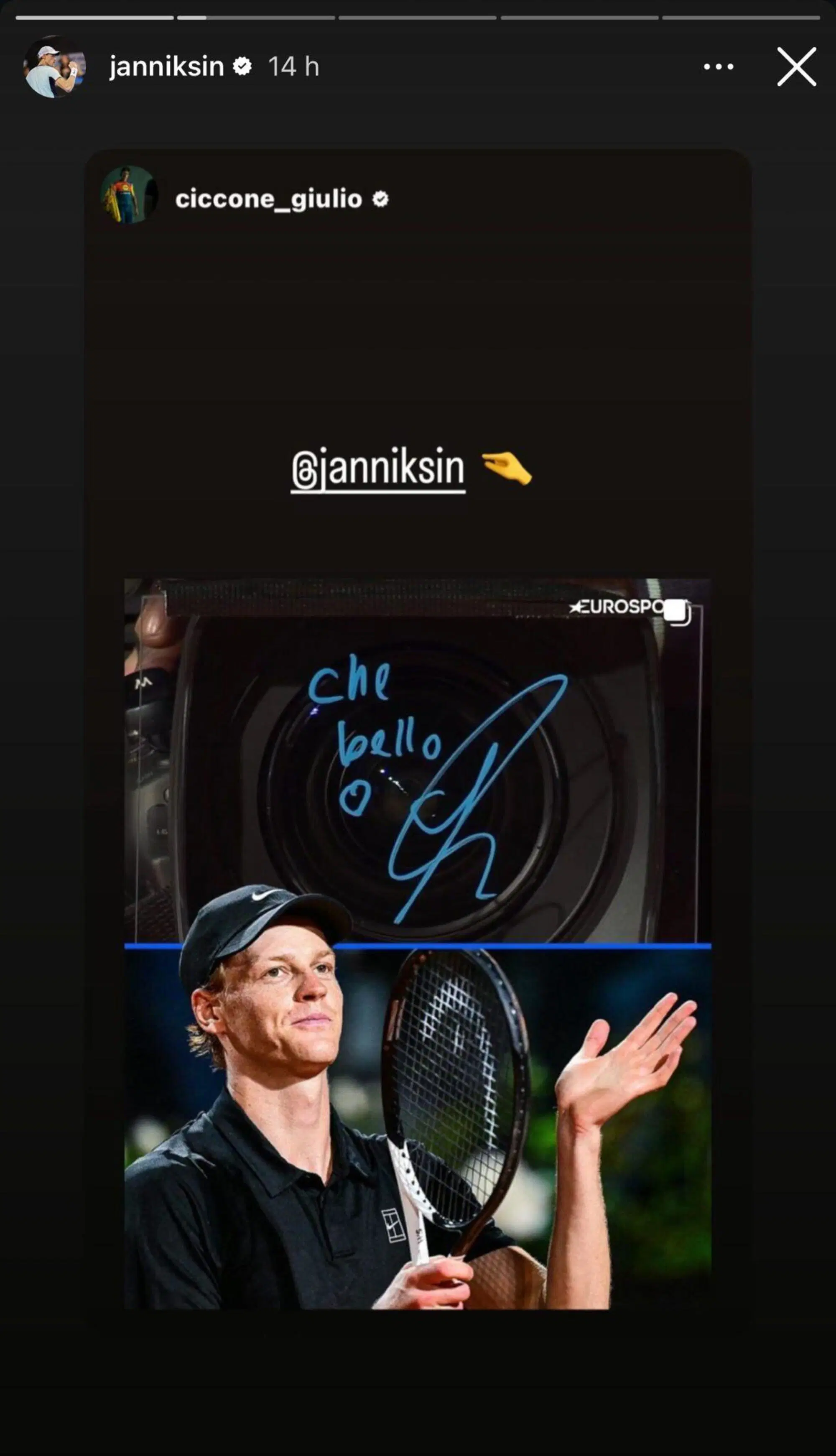 Gli "sfott&ograve;" con Ciccone e Giovinazzi