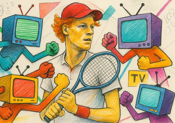 Ma non c&rsquo;&egrave; abbastanza Sinner per tutti? Lo strano caso dello scaz*o tra Sky (Comcast) e Binaghi (Fitp e Supertennis) sui diritti tv (con studi vuoti a Roma) dopo il boom del fenomeno Jannik