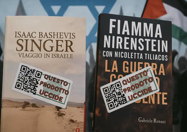 GLI INFAMI: Alla Feltrinelli di Milano i pro-Pal marchiano i libri degli scrittori ebrei: ma davvero per criticare Israele serve essere antisemiti? 