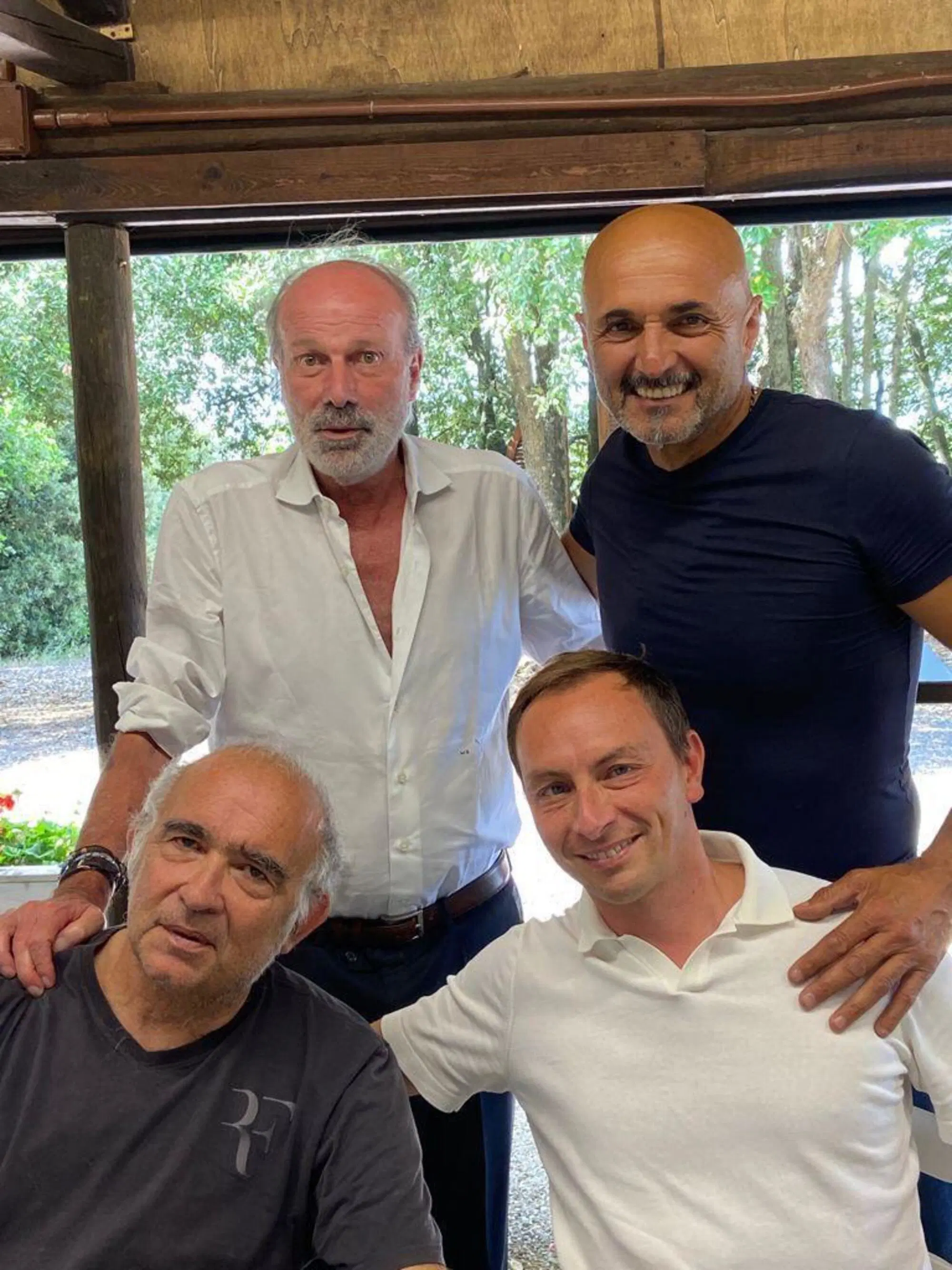 Luciano Spalletti e Giancarlo Dotto