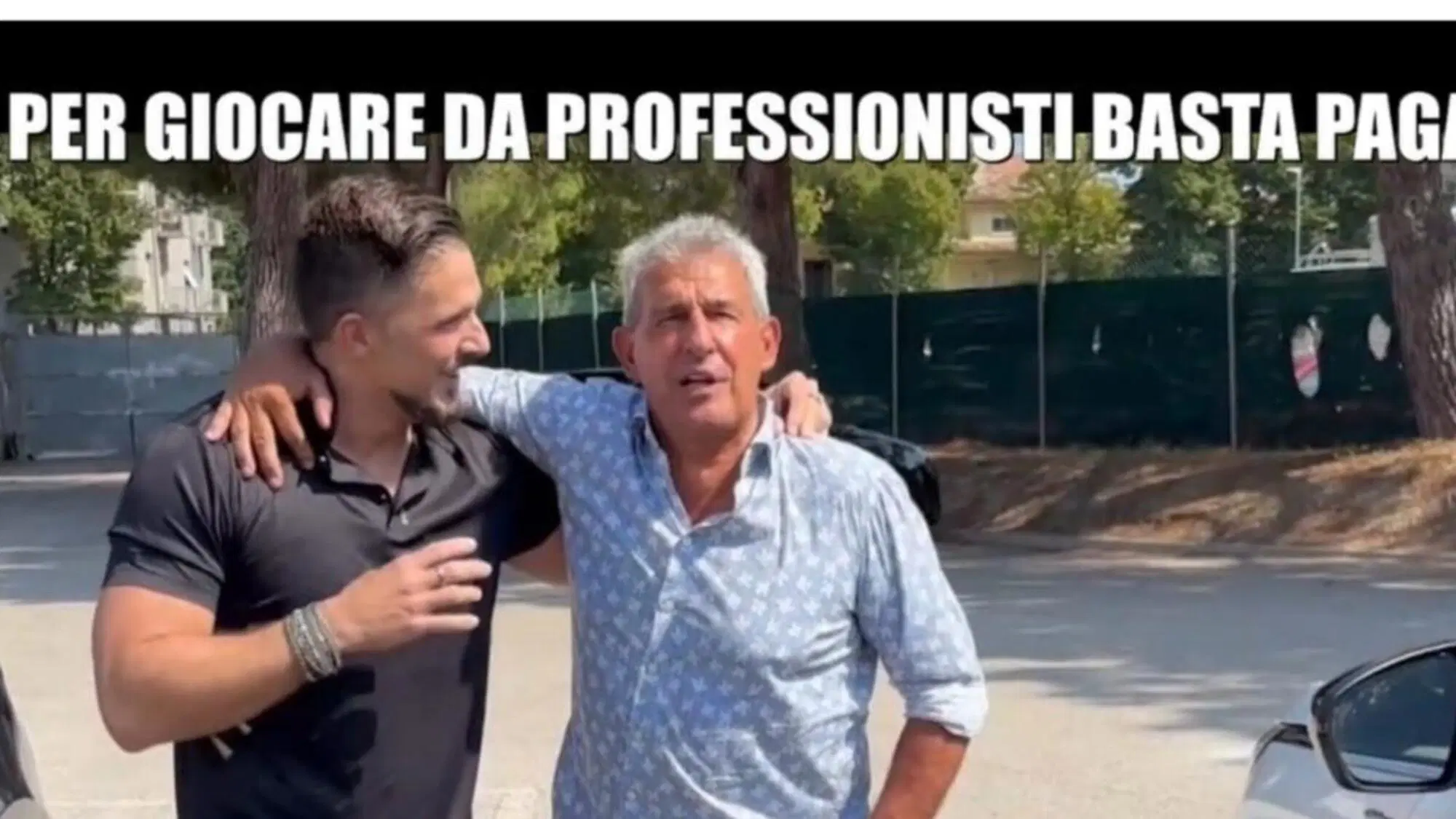 Salvatore Bagni nel servizio de Le Iene su Italia 1