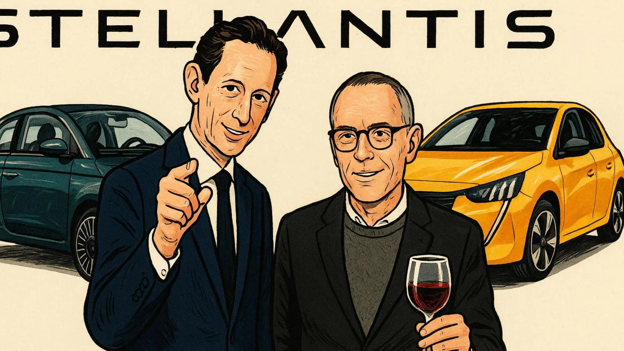 elkann tavares stellantis vino