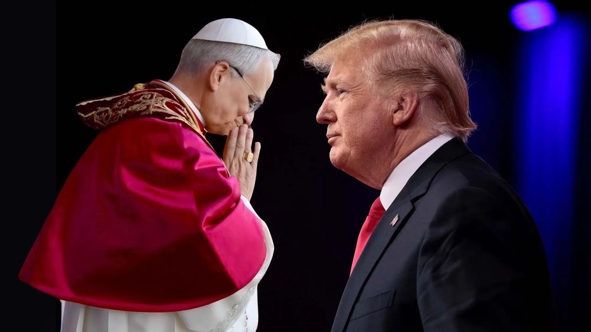 Papa leone xiv trump