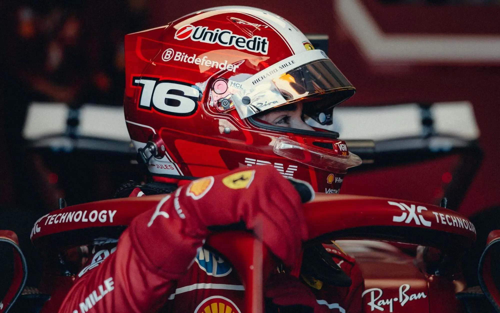 Charles Leclerc Ferrari Imola