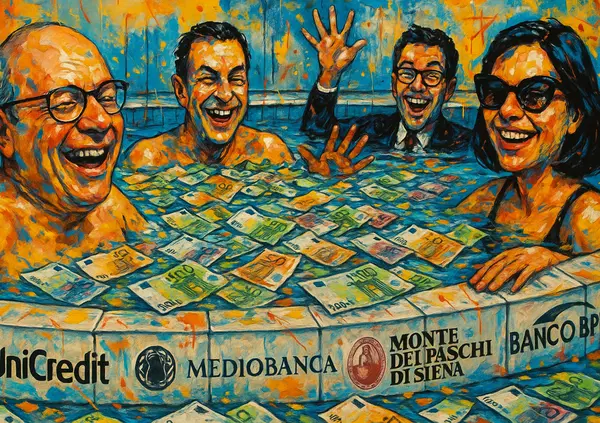 Ma cosa c&rsquo;entra Benetton col risiko bancario? Non solo UniCredit, Mediobanca, Mps e Banco Bpm tra chi guadagna con le scalate (o annunciate tali). Da Orcel a Nagel, da Del Vecchio a Caltagirone&hellip;