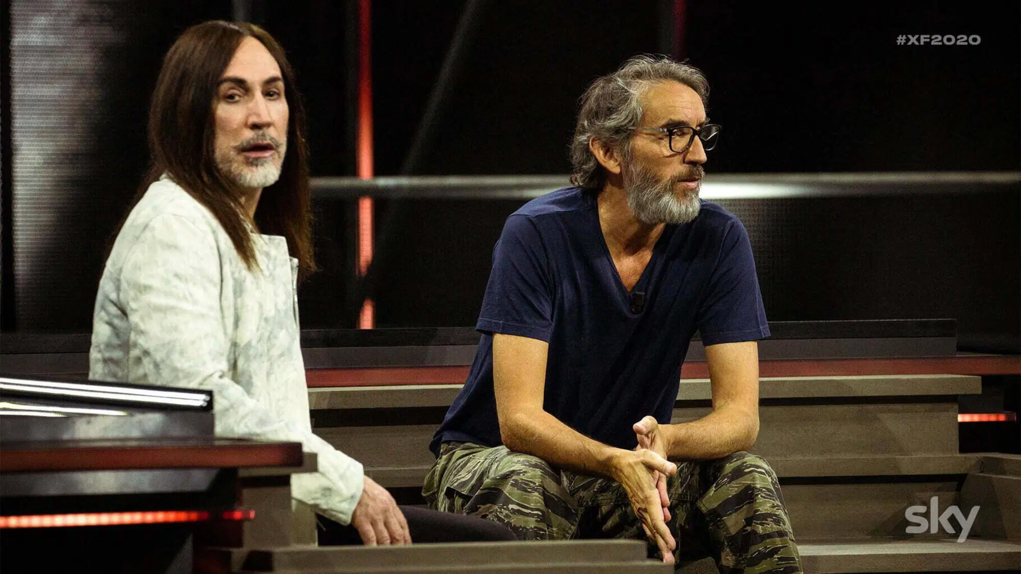 Gipi nel 2020 ospite di Manuel Agnelli a X Factor