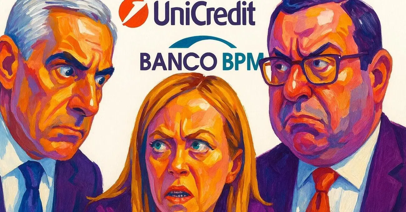 Unicredit vs Banco Bpm, il risiko bancario finisce in tribunale. Orcel fa ricorso al Tar sul Golden Power, Castagna incazzatissimo sulla sospensione dell&rsquo;ops (scalata) decisa dalla Consob. Ecco il terremoto che indispettisce il governo Meloni&hellip;