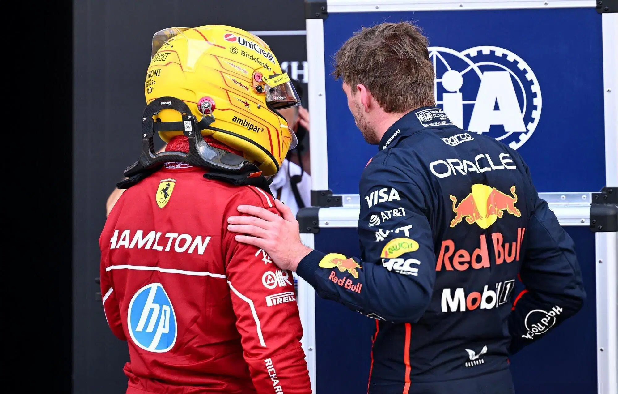 Lewis Hamilton Max Verstappen