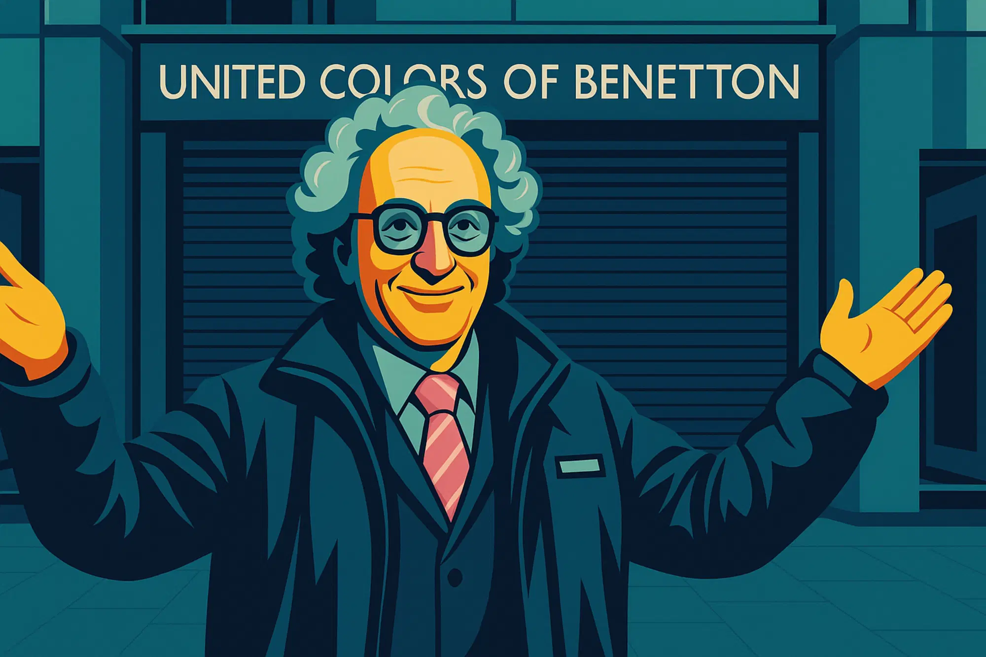 united colors of benetton luciano negozio chiuso