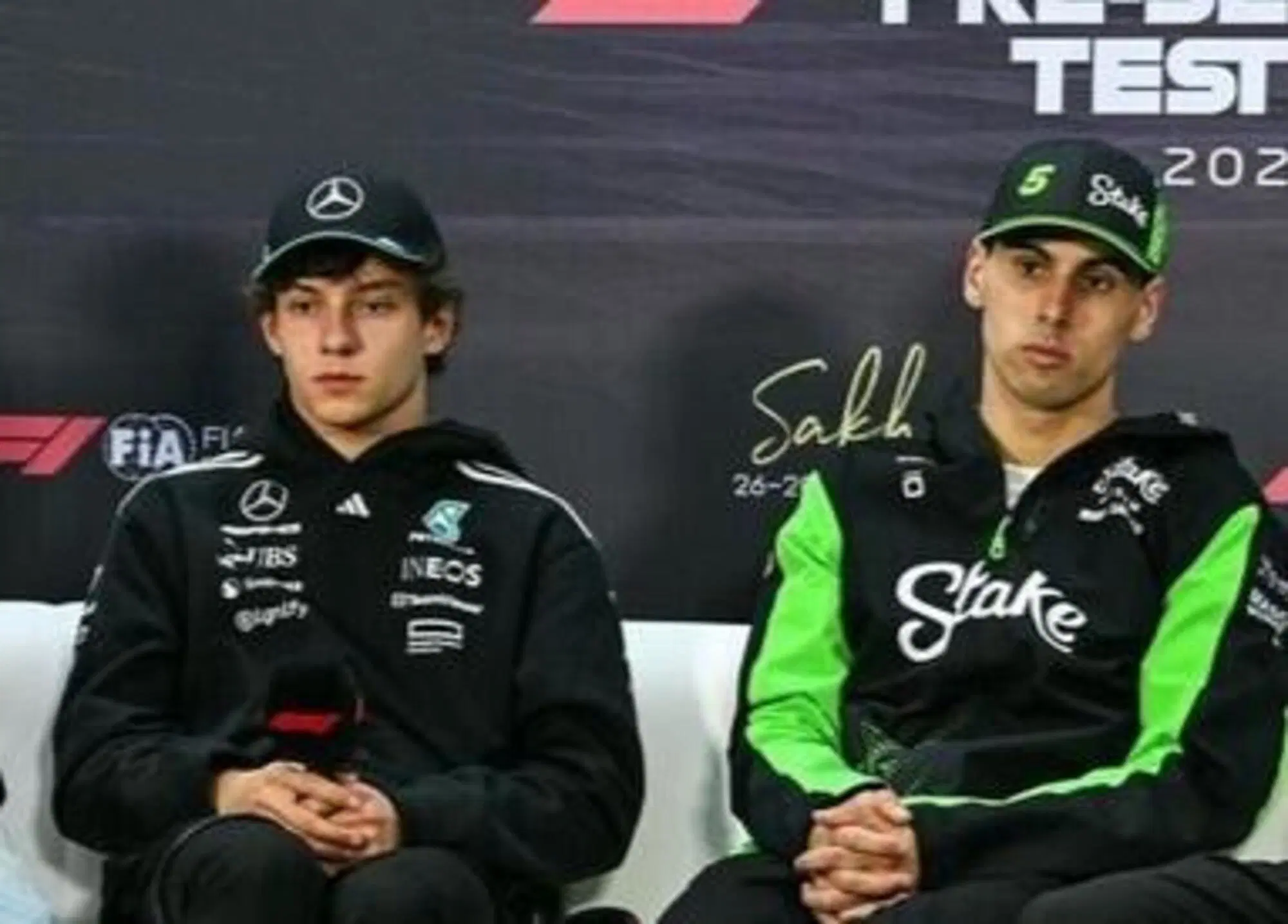 Andrea Kimi Antonelli e Gabriel Bortoleto