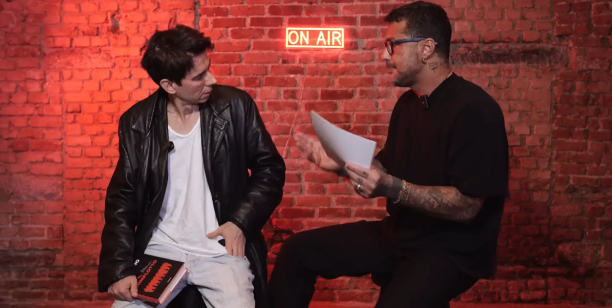 Fabrizio Corona e Francesco Bellomo