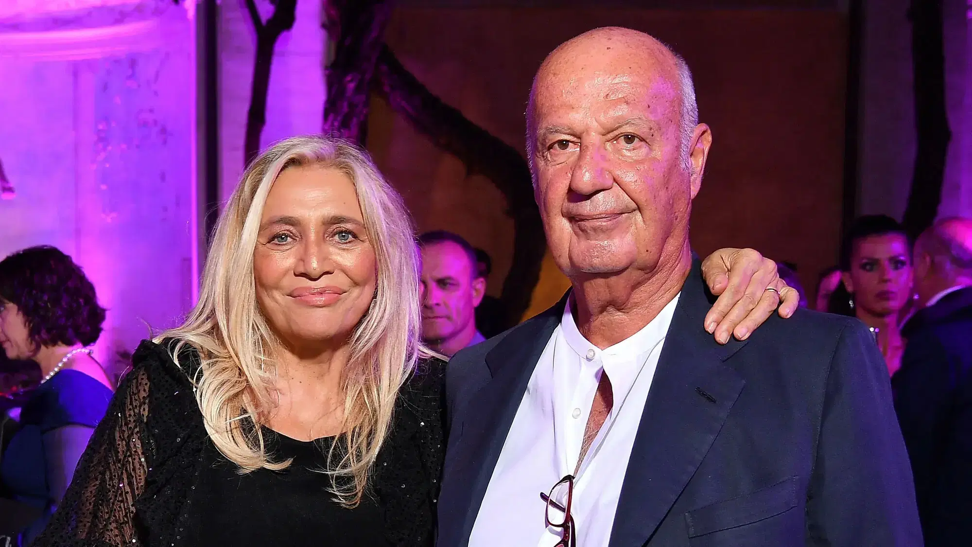 Mara Venier e Nicola Carraro