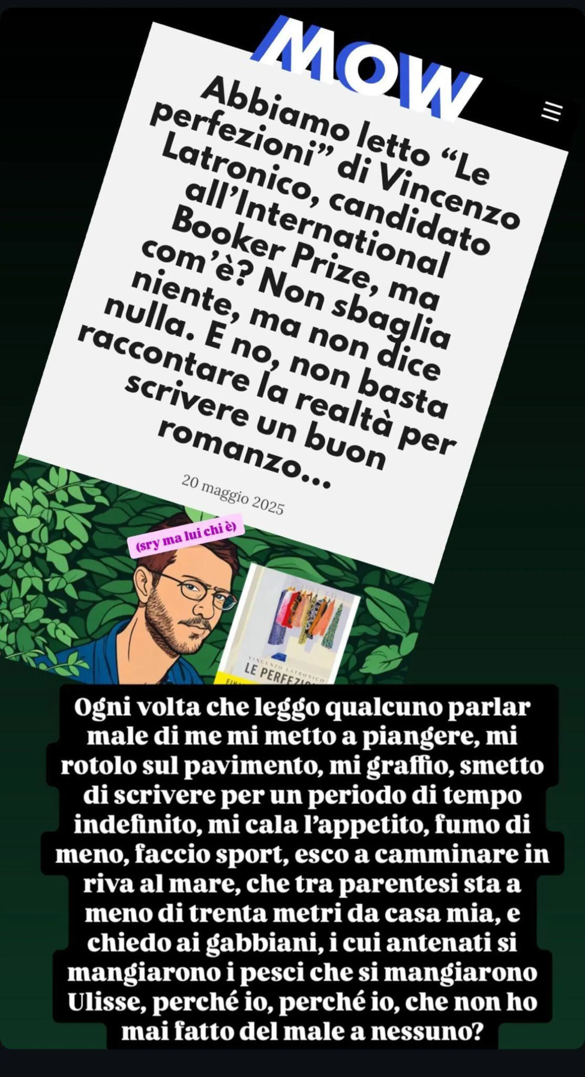 La storia di Vincenzo Latronico