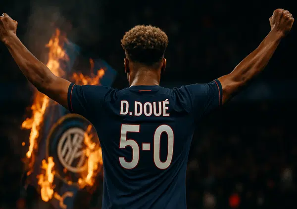 5 a 0! Troppo Psg per un&rsquo;Inter umiliata mai scesa in campo. Champions che vola a Parigi senza mai aver nemmeno sfiorato Milano 