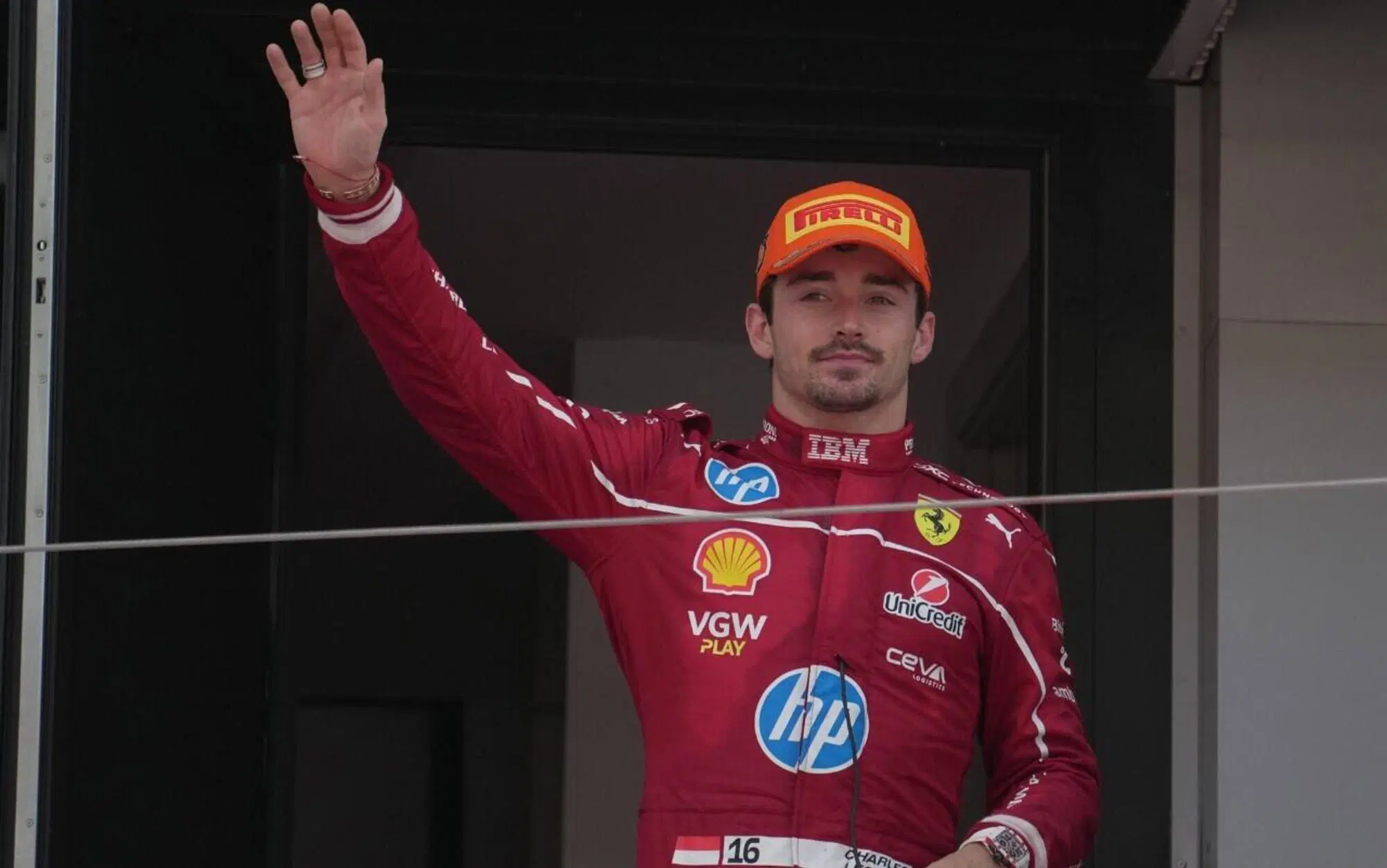 Charles Leclerc Ferrari Barcellona 