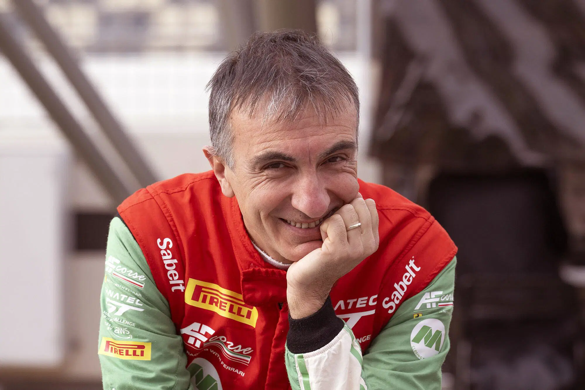 Andrea Bertolini, collaudatore ed ex pilota della Ferrari