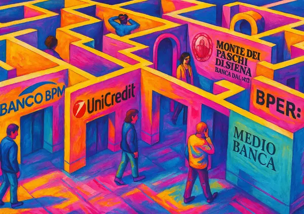 Banche, Governo, extraprofitti e controllo: il risiko di UniCredit, Mediobanca, Monte dei Paschi e Generali si gioca tutto attorno a queste parole (come dice Report)?