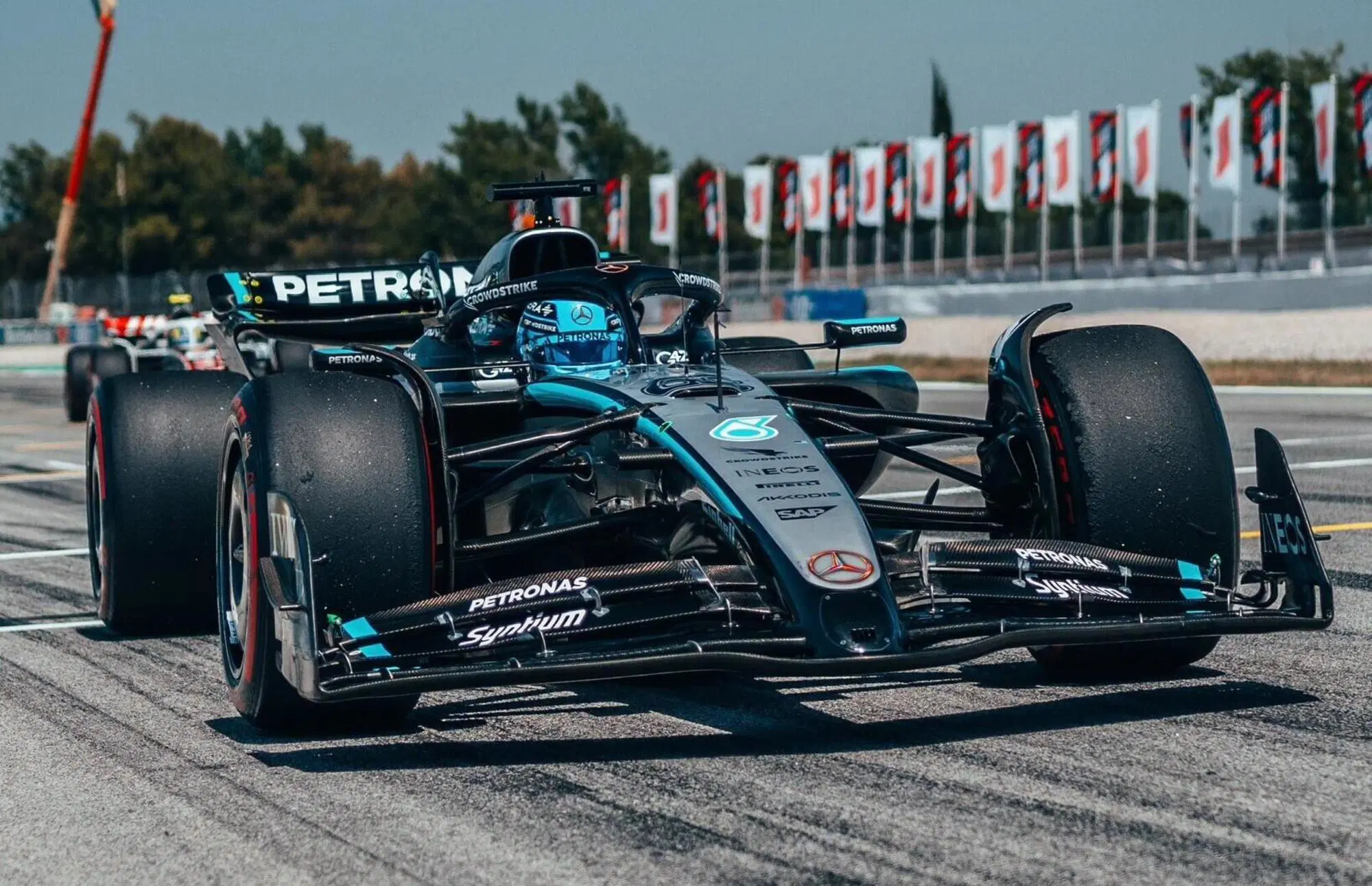 George Russell, Gran Premio di Spagna 2025