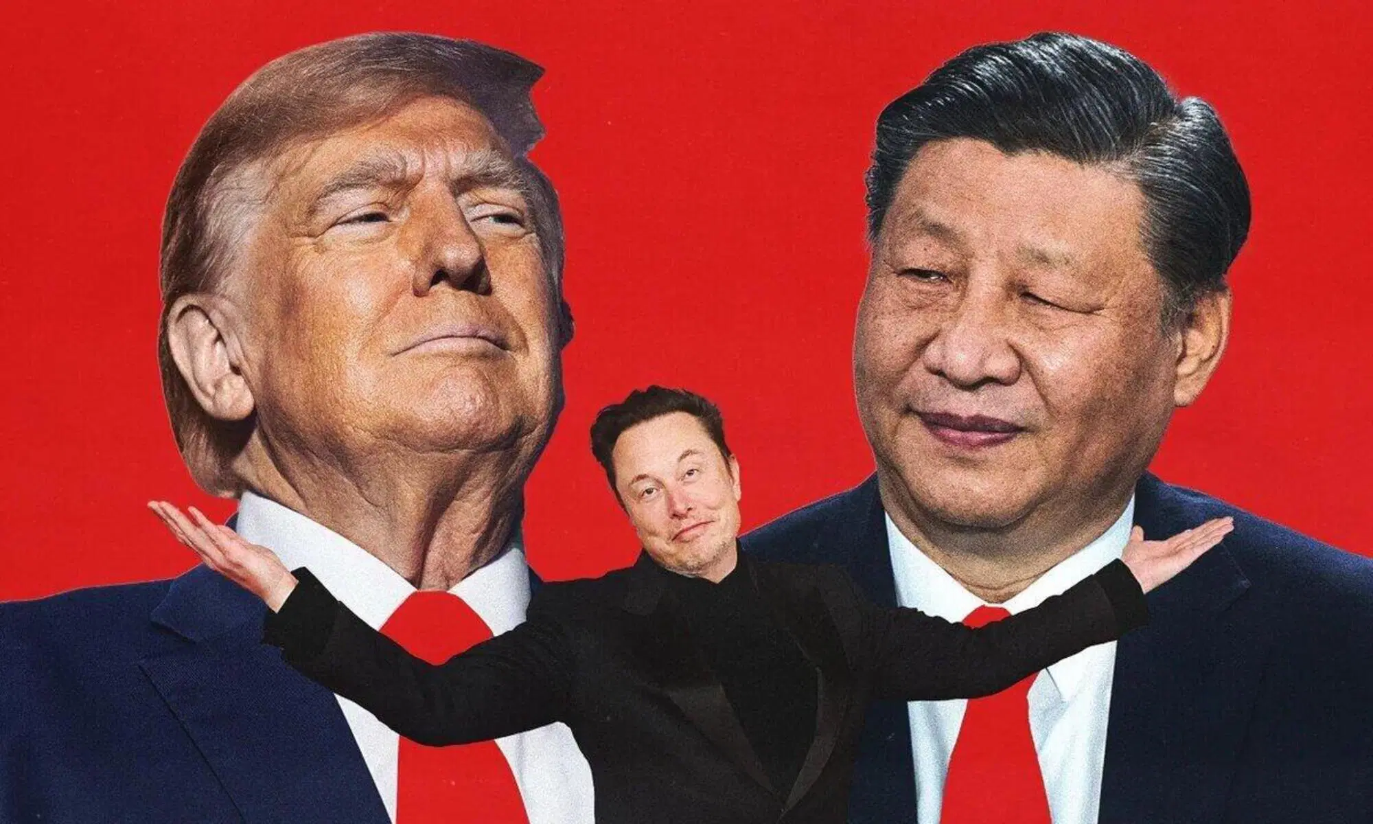 Musk Trump Xi Jinping