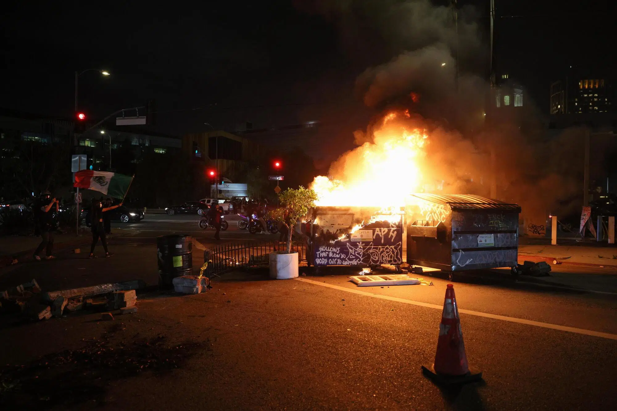 proteste los angeles Ansa