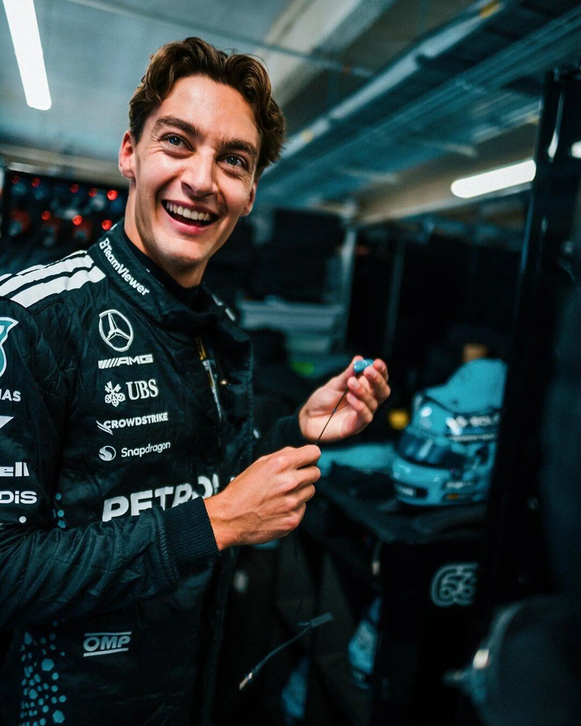 George Russell durante il venerd&igrave; di Montreal. &Egrave; lui il pi&ugrave; veloce della giornata.