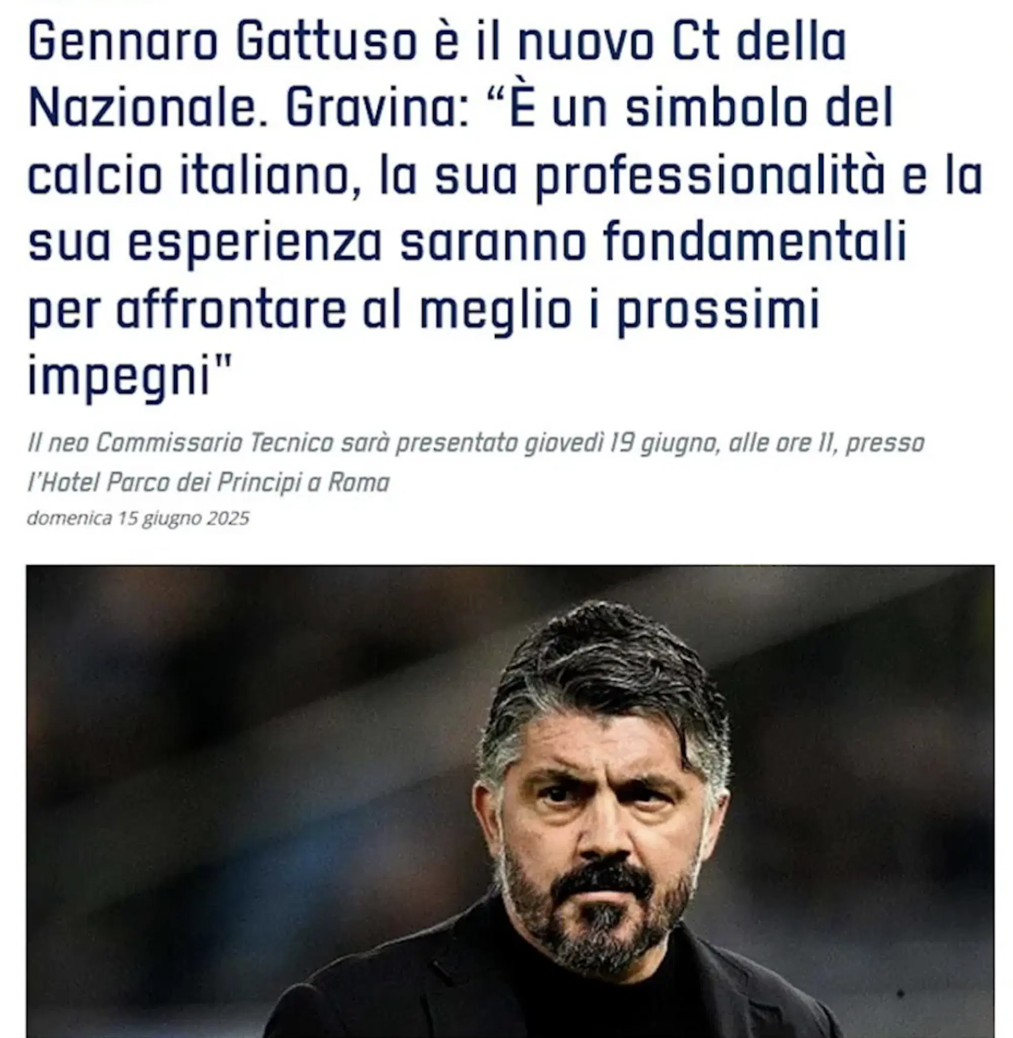 Il comunicato della Figc