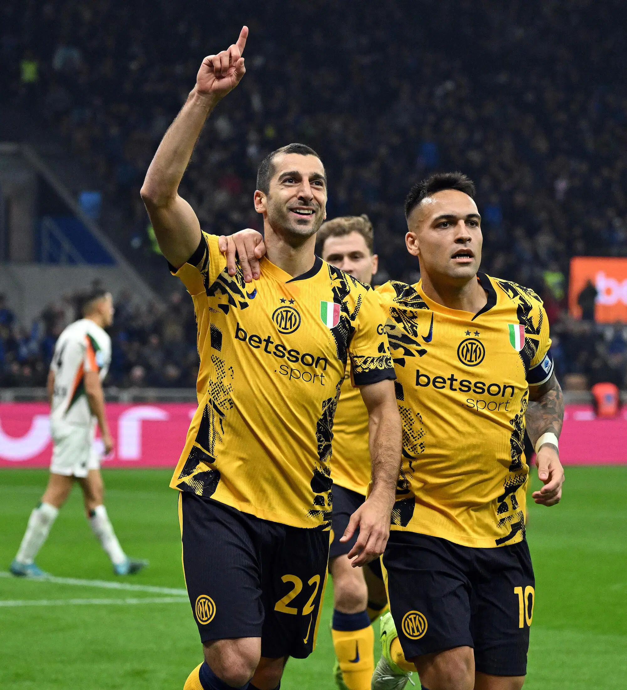 Mkhitaryan e Lautaro