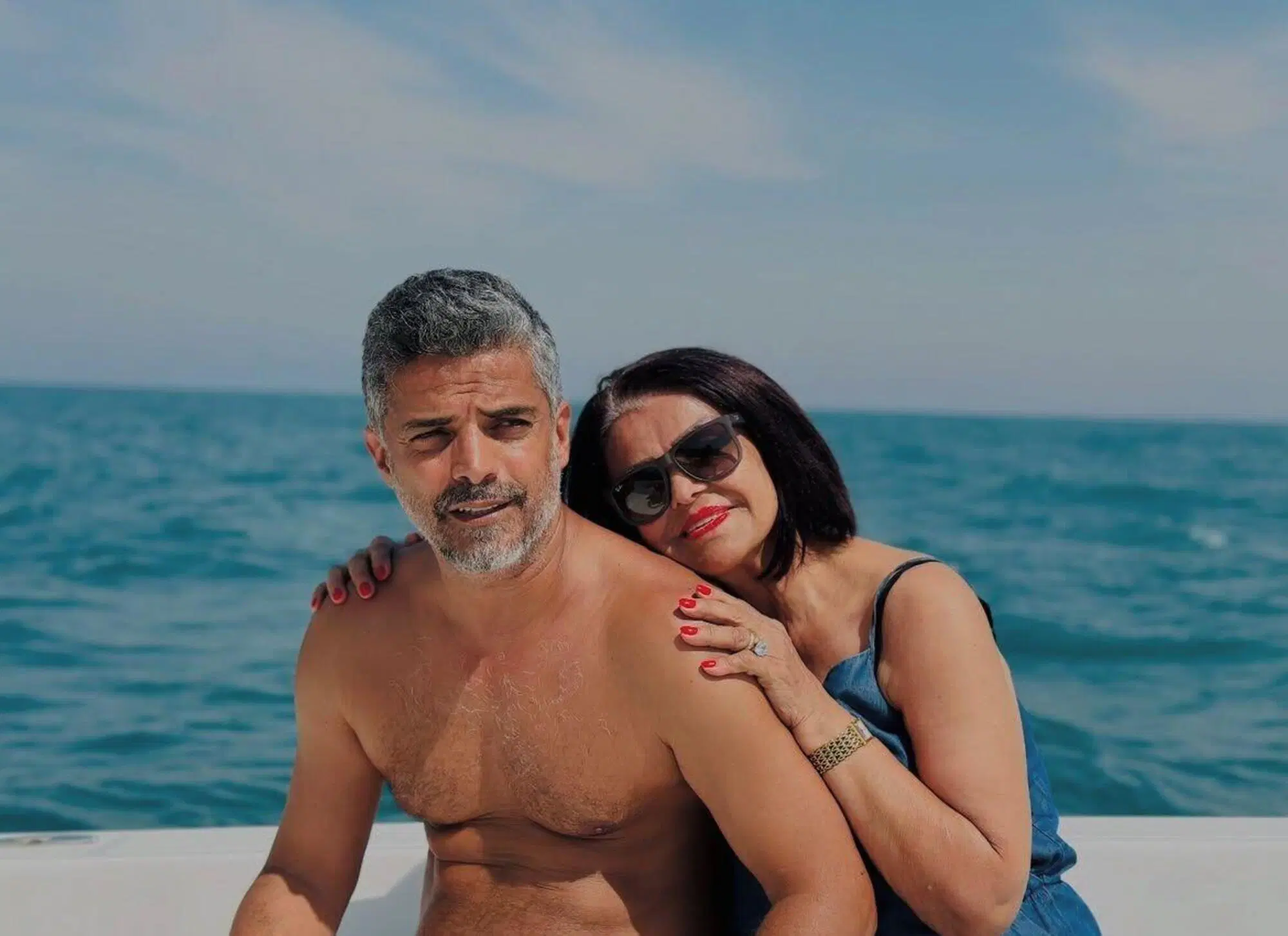 Afshin Jafari e sua madre
