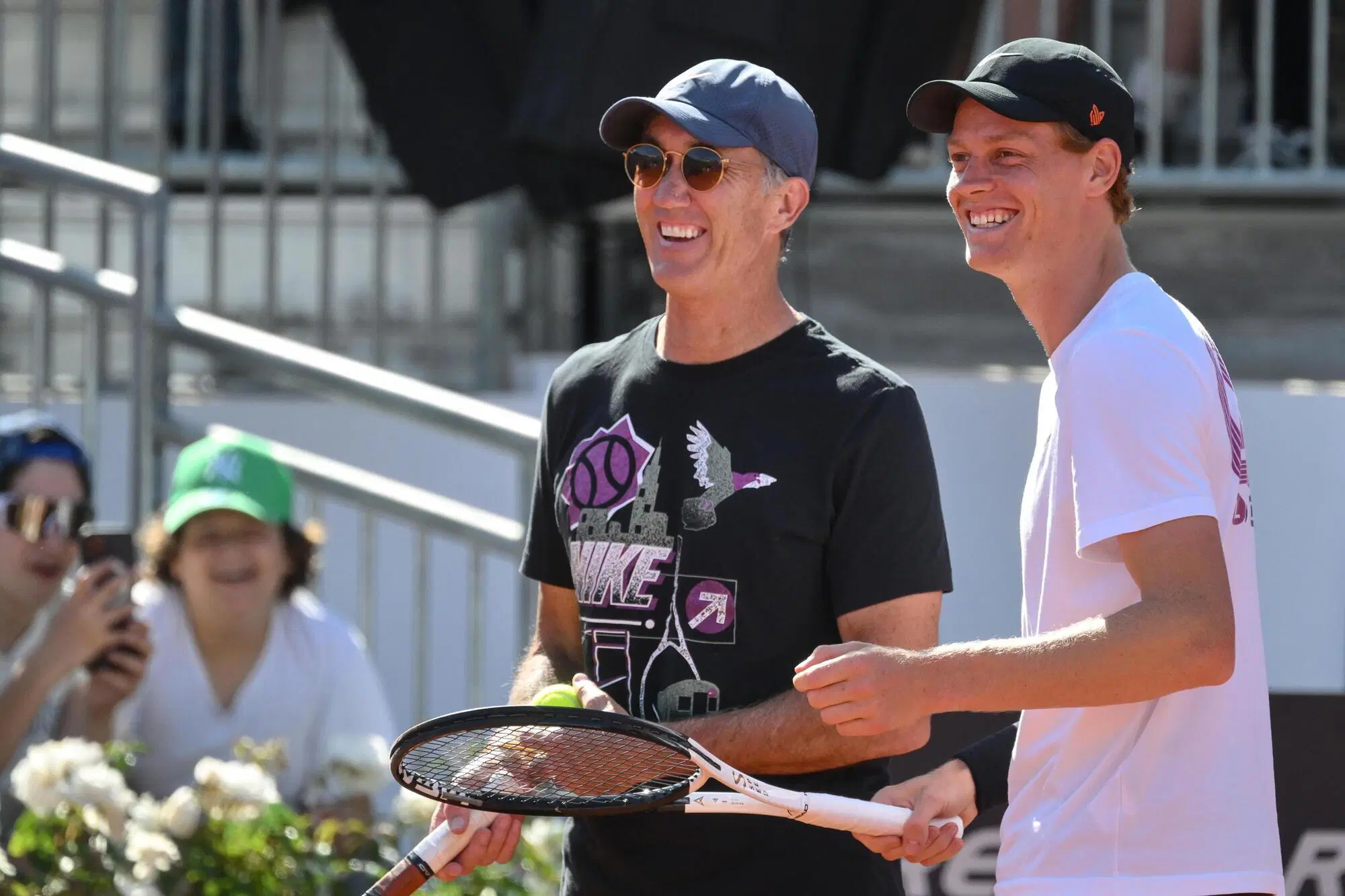 Darren Cahill e Jannik Sinner