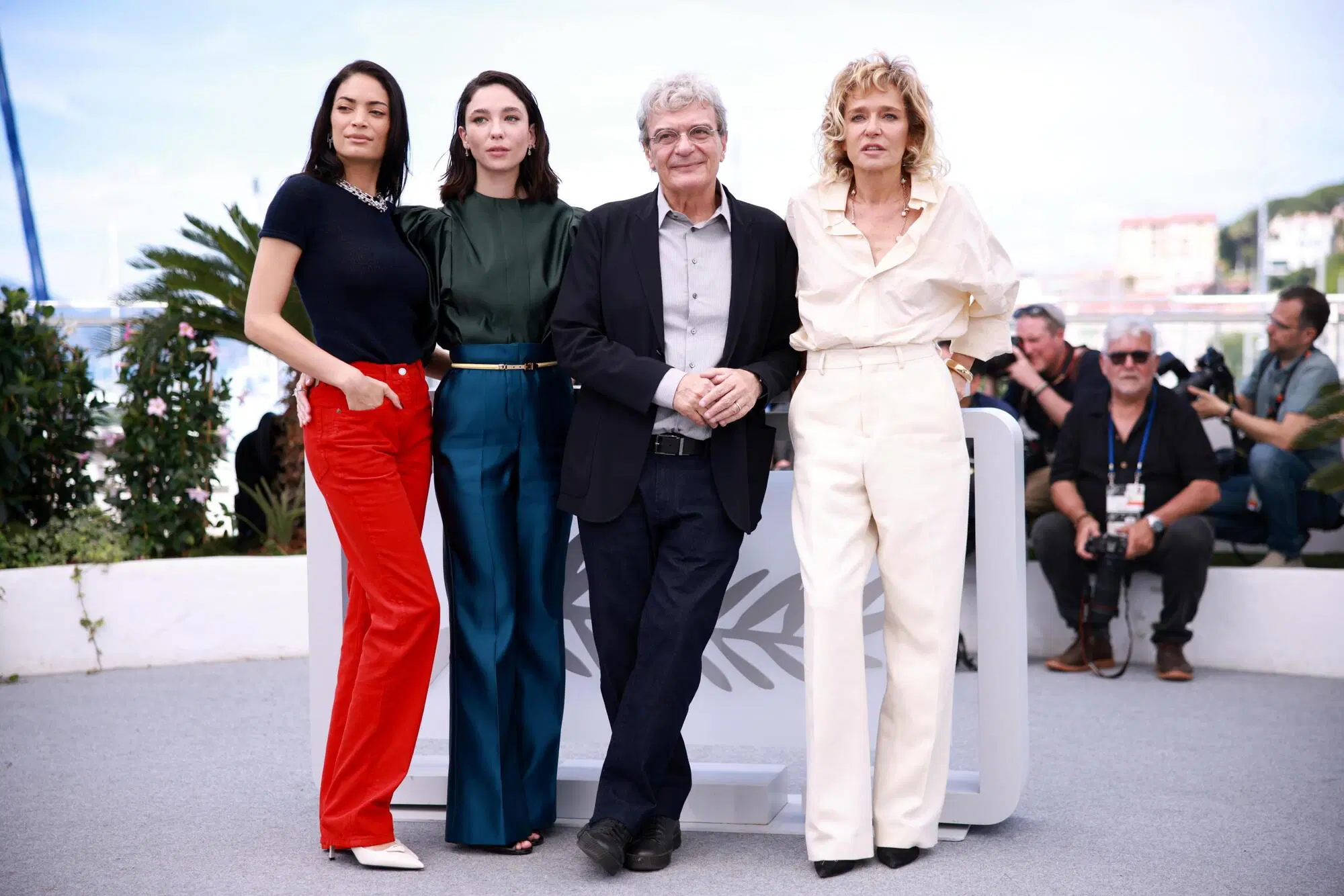 Elodie, Matilda De Angelis, Mario Martone e Valeria Golino 