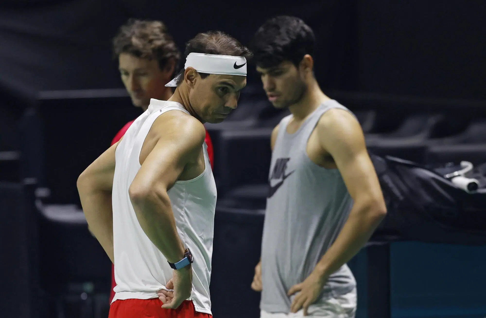 Carlos Alcaraz e Rafa Nadal