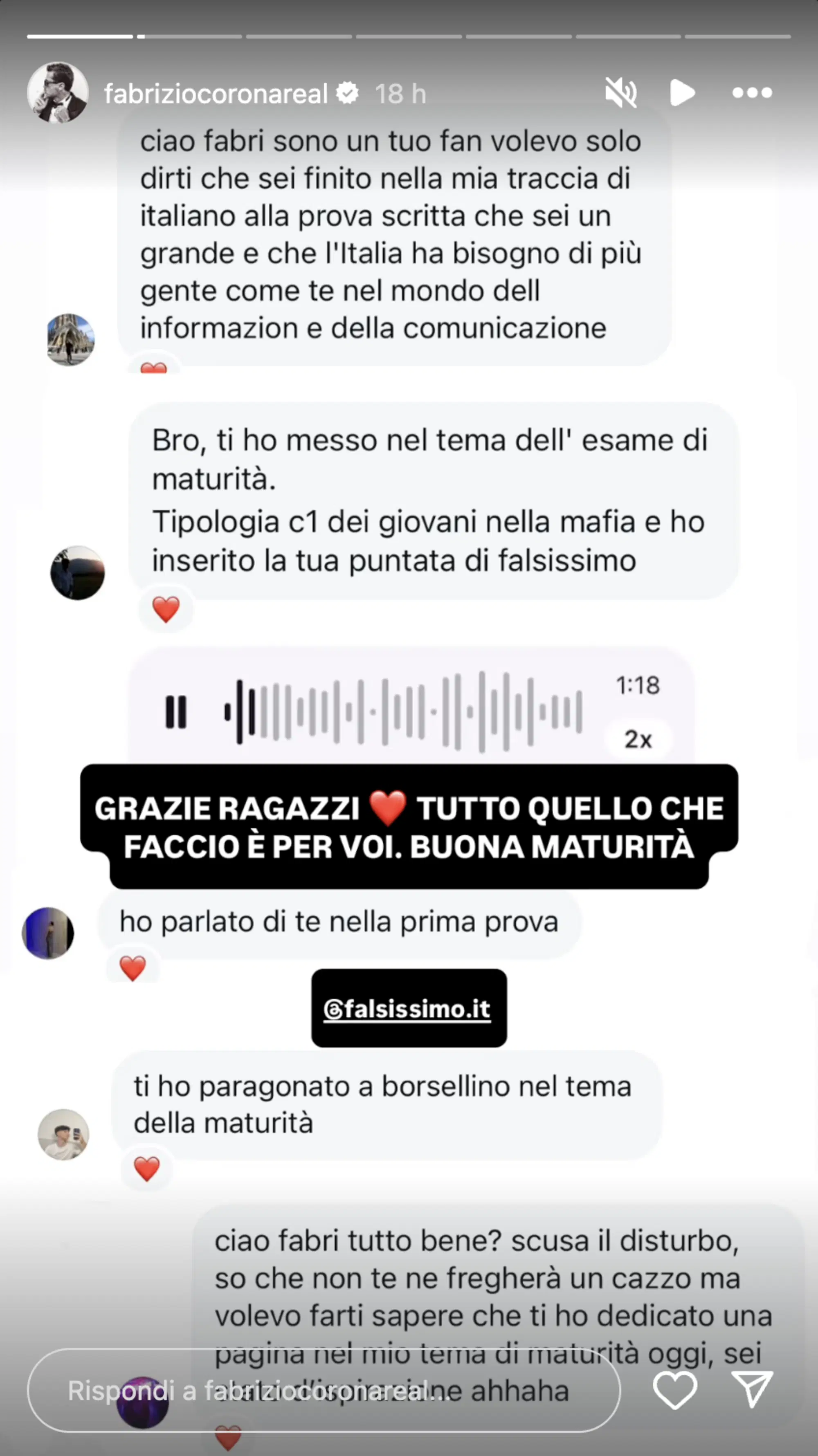 La storia di Fabrizio Corona