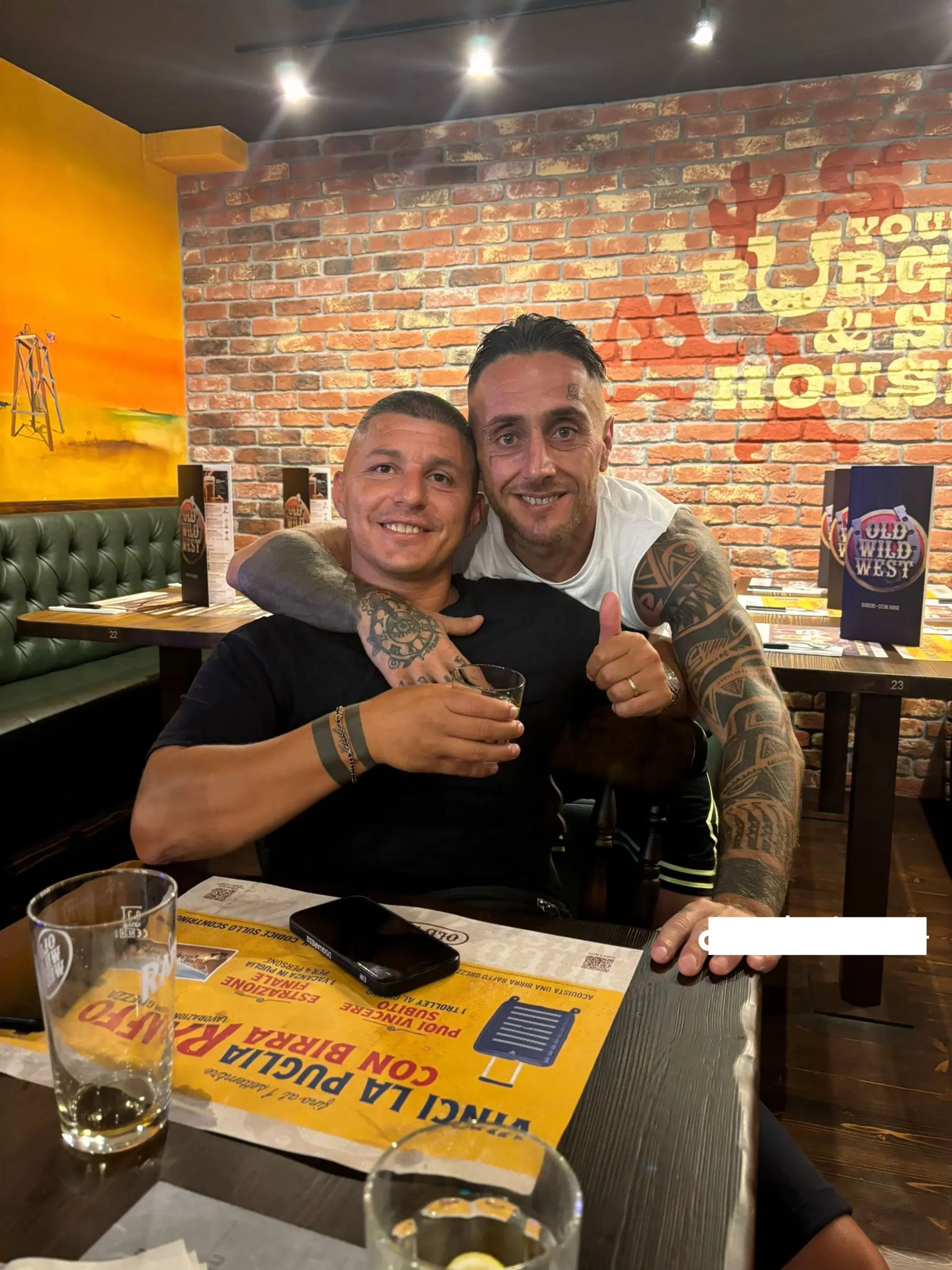 Tot&ograve; e Dario insieme