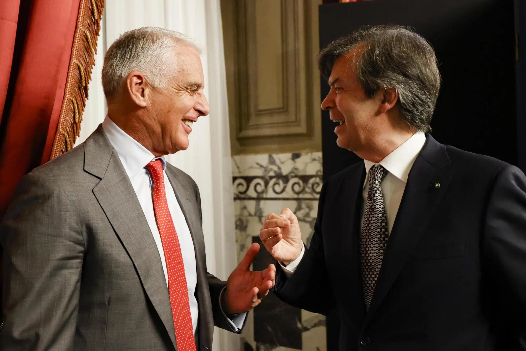 ansa In Bankitalia Orcel e Messina 