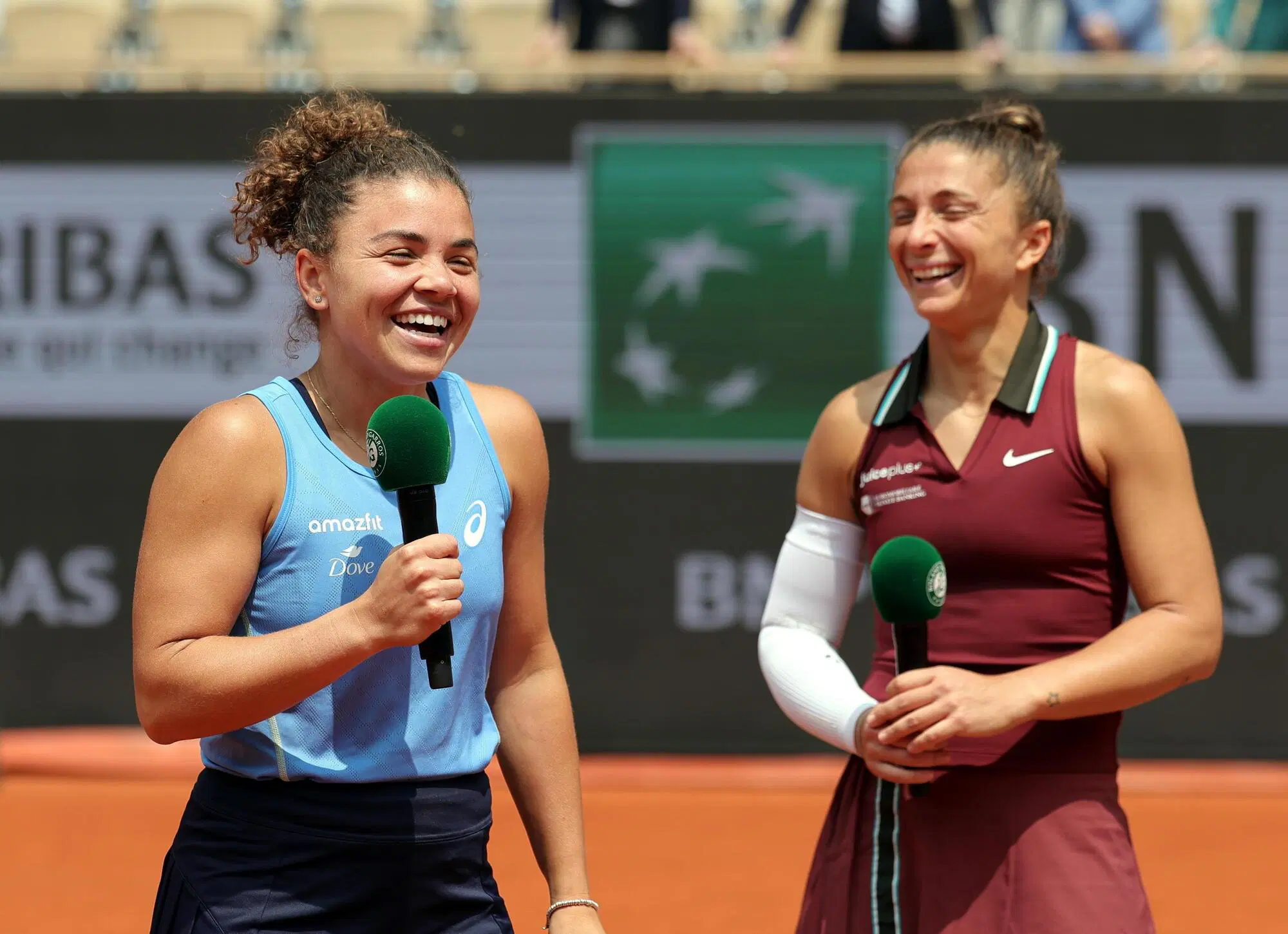Jasmine Paolini e Sara Errani