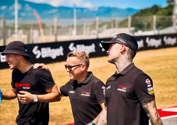 "L'arte dei passi calibrati": Roberto Locatelli a MOW su Fantic e Moto2, ma pure su VR46 e Pecco Bagnaia che "da 1 a 100 soffre 101"