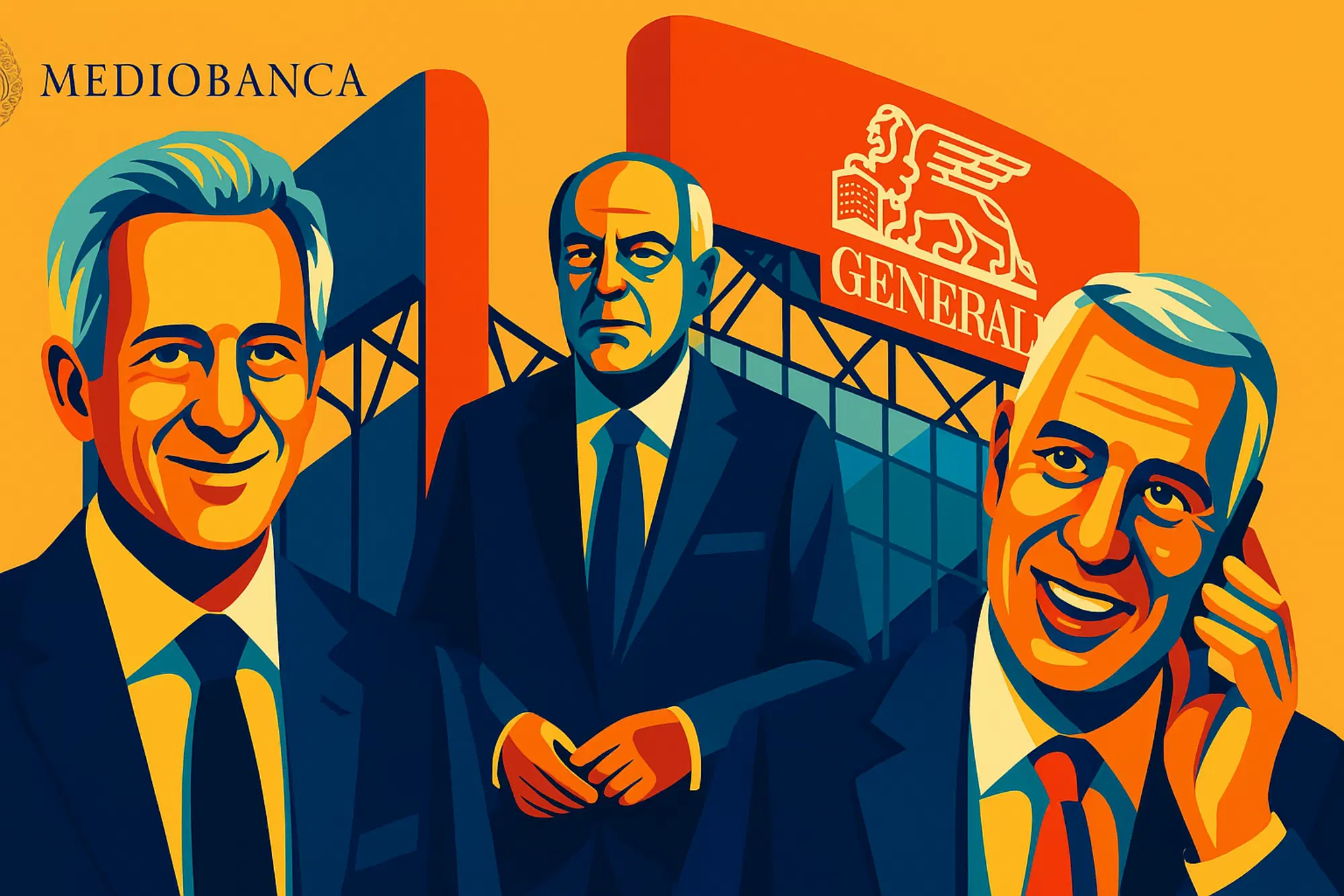 mediobanca generali unicredit nagel caltagirone orcel