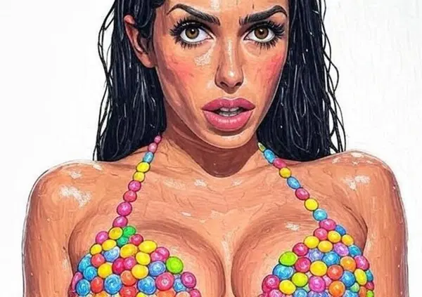 MANGIAMELE TUTTE. Bianca Censori (quasi) nuda, vestita solo di un filo di caramelle per le strade di New York. Ma perch&eacute; lei e Kanye West sono tornati in America? E ancora la somiglianza con Kim Kardashian&hellip;