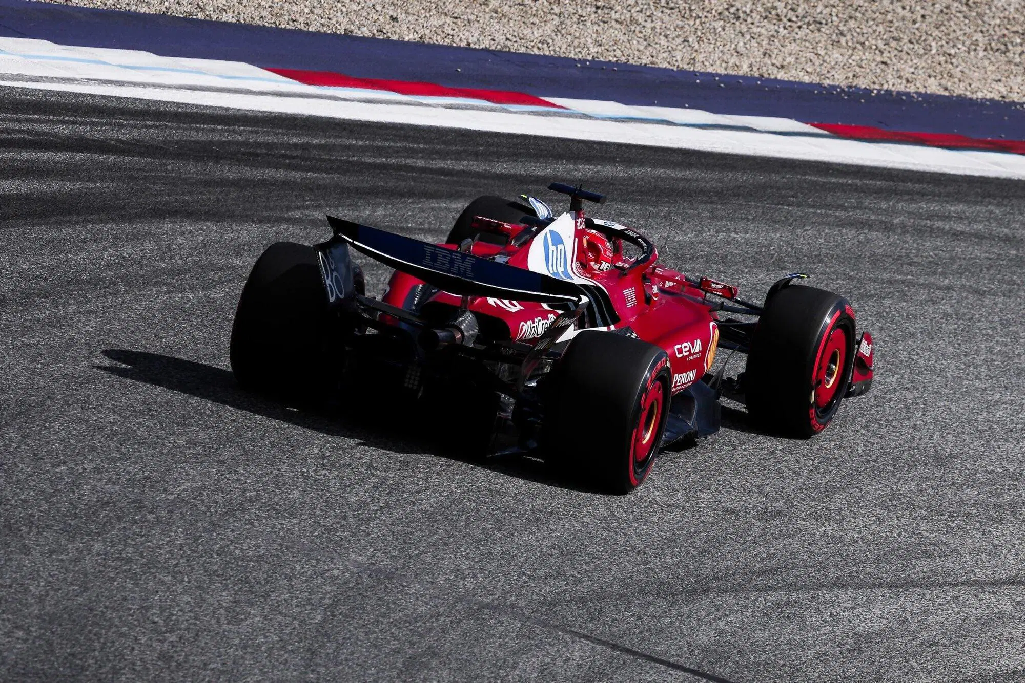Charles Leclerc, secondo in qualifica al Red Bull Ring