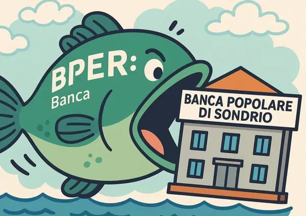 Pesce grande (Bper) mangia pesce piccolo (Popolare di Sondrio) con la benedizione di Consob? Ecco le domande che nessuno fa sul risiko bancario