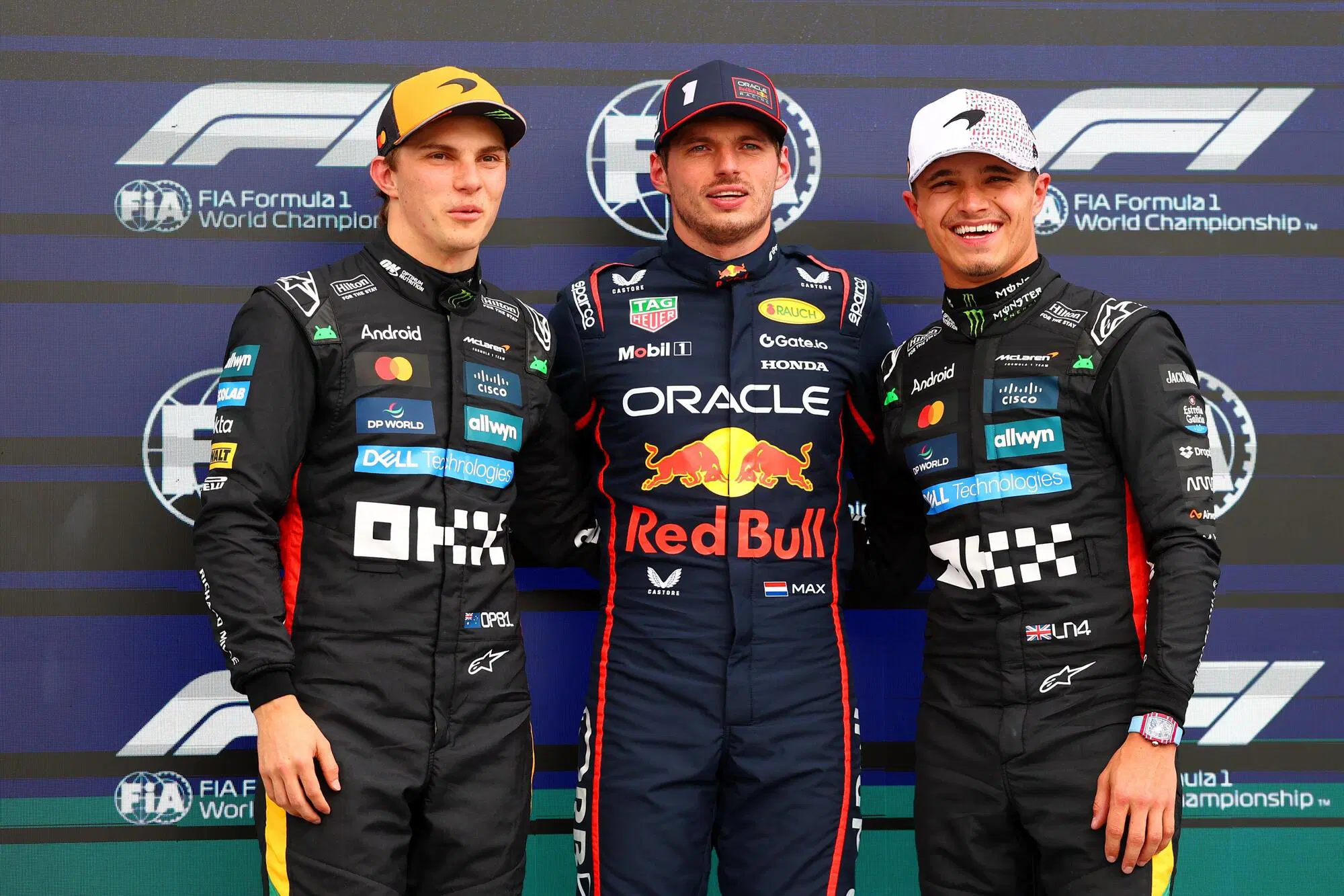 La top tre delle qualifiche a Silverstone