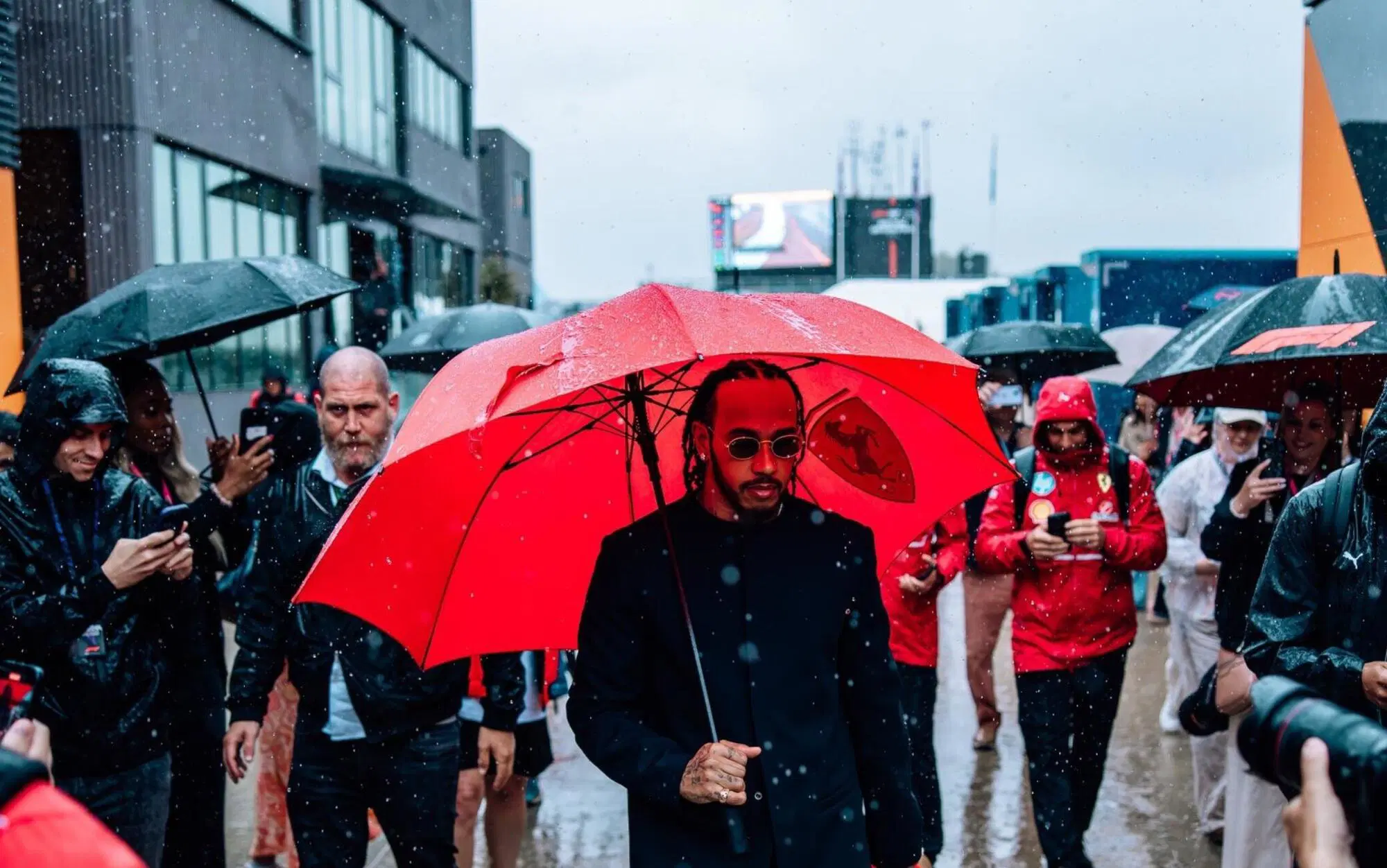 Lewis Hamilton Ferrari Silverstone