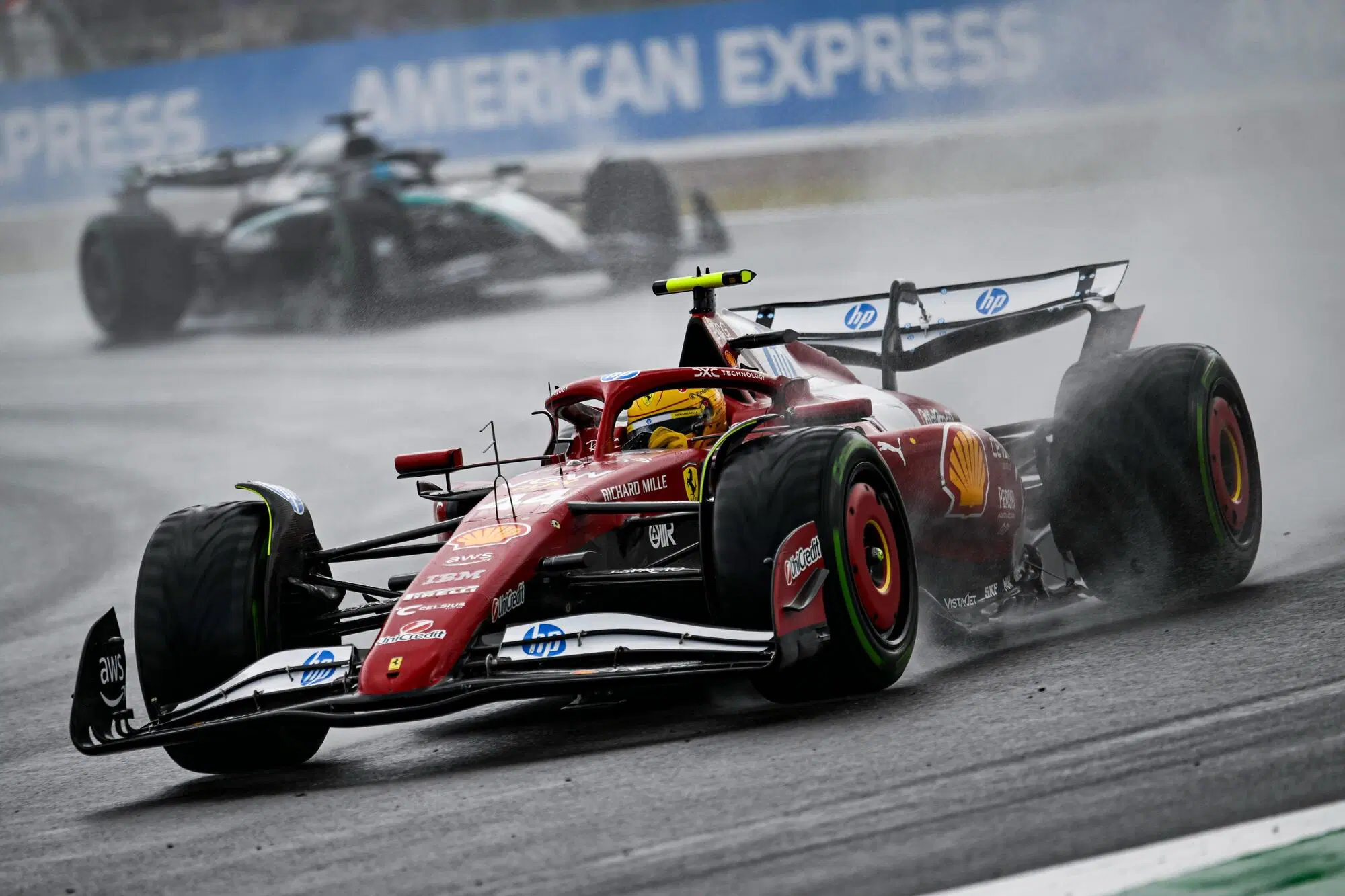 Lewis Hamilton Ferrari Silverstone